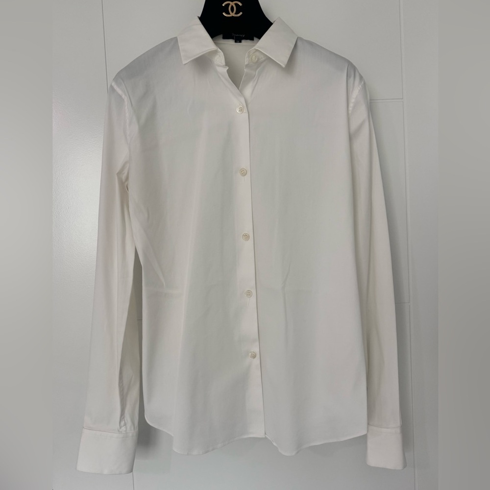 Theory Tailored Button-Down Shirt – XS